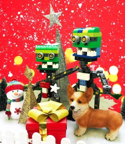 小狗玩成人叠积木视频,小狗玩转成人叠积木大作战